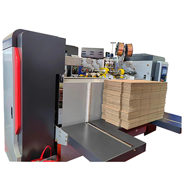 Manual carton box stitching machine