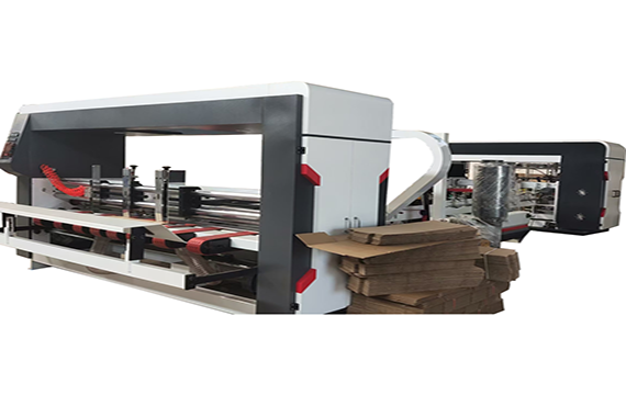 Automatic folder gluer stitcher machine
