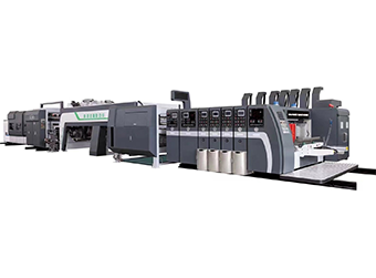 Inline flexo printing machine