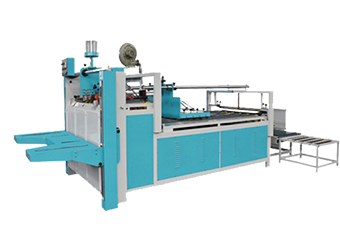 Semi automatic folder gluer machine