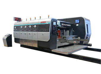 Flexo corrugated box printing machine