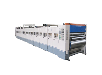 Double facer corrugated machine