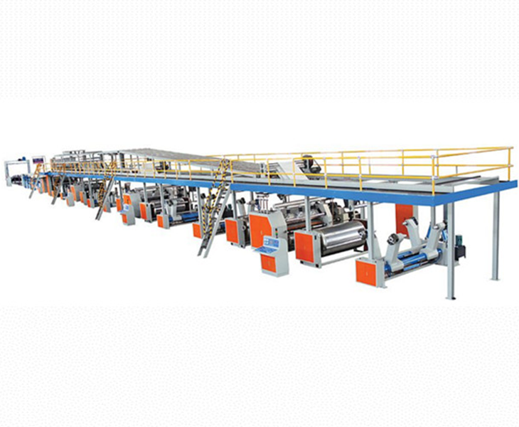 2000mm 7 layer corrugated line