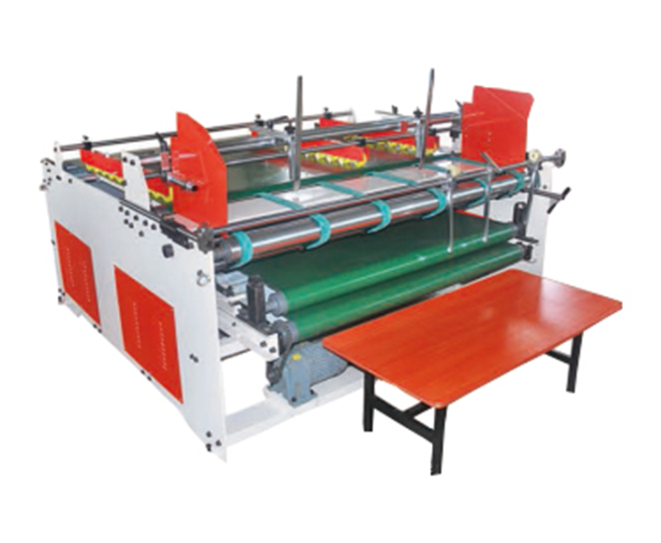 Semi automatic folder gluer
