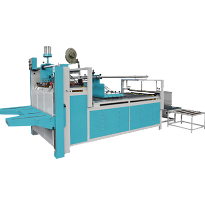manual feeding folder gluer