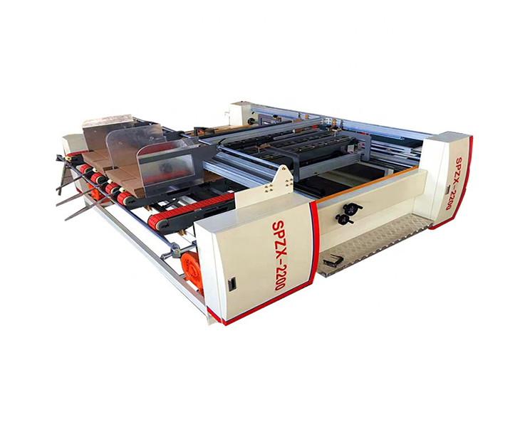 double pieces gluer machine