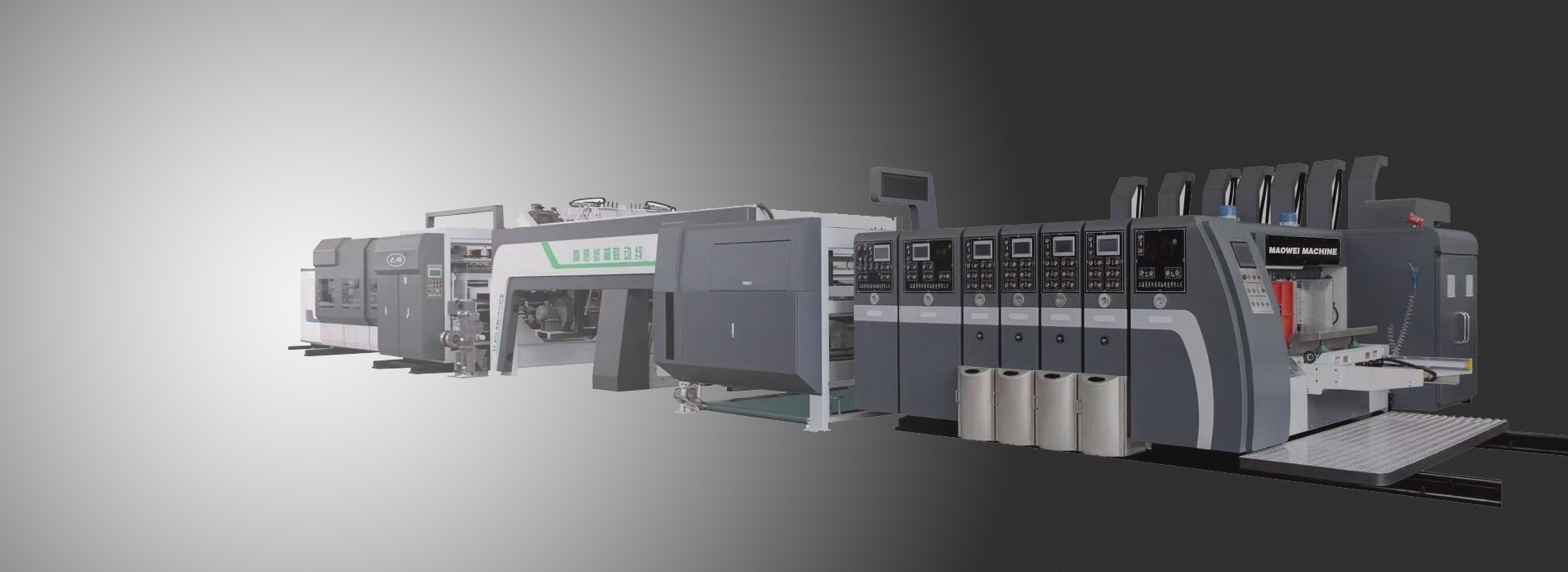 Inline flexo printing machine